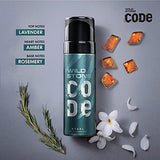 Wild Stone Code Steel No Gas Body Perfume for Men, Long Lasting Refreshing Fragrance for Office Wear -120 ml