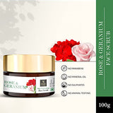 Good Vibes Skin Tightening Scrub, Rose & Geranium (100 G)