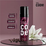 Wild Stone Code Iridium No Gas Body Perfume for Men, Long Lasting Masculine Fragrance for Office Wear -120 ml