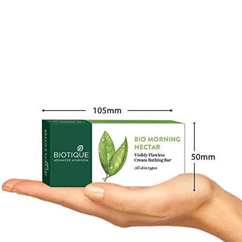 Biotique Bio Morning Nectar Flawless Cream Bathing Bar, 150g