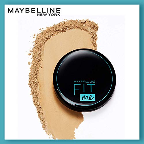 Maybelline New York Fit Me Compact Powder, 128 - Pack Of 2 | Oil Control Compact Powder | Compact Powder With SPF.
