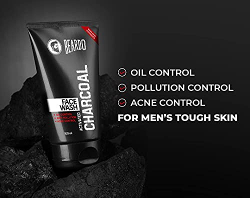 Beardo Godfather Beard oil (30ml) and Activated Charcoal Facewash (100ml)