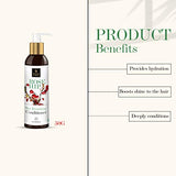 Good Vibes Rosehip Hair Shine Conditioner - 200 ml - For Dry, Dull and Frizzy Hair - Hydrate Nourish for Shiny and Soft Hair - Cruelty and Paraben Free