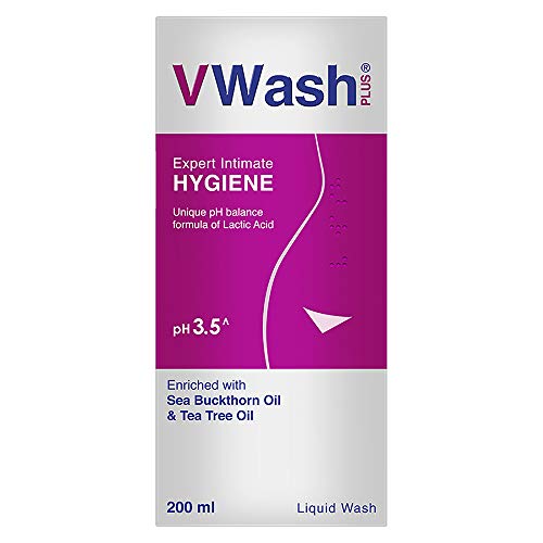 VWash Plus Expert Intimate Hygiene Wash, 200 ml, Prevents Itching, irritation & dryness, No Paraben & SLS, Suitable For All Skin Types, For Daily Use