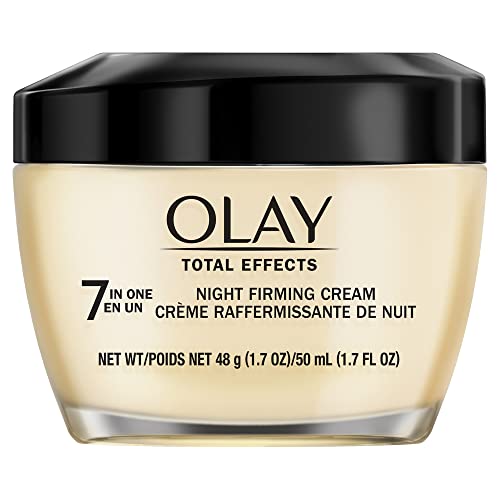 Olay Total Effects Night Firming Cream Face Moisturizer, 1.7 oz