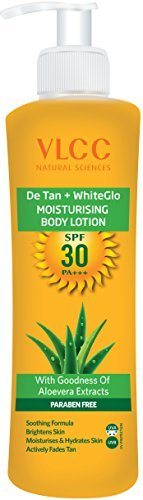VLCC De Tan Plus White Glow Moisturising Body Lotion SPF 30 PA+++, 350ml