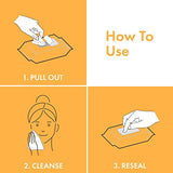 Good Vibes Vitamin C Cleansing Facial Wipes, 25 Wipes (Pack of 2) | Refreshing, Rejuvenating, Cleansing | Removes Dirt, Impurities, Excess Oil & Makeup | Vegan, No Parabens, Alcohol & Mineral Oil