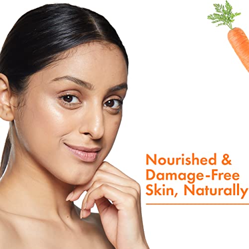 Good Vibes Carrot Nourishing Sunscreen Spray SPF 30 (100 ml) | Sun Protection For All Skin Types | Soothing, Hydrating, Moisturizing, De-tanning | Vegan, No Parabens, Mineral Oil & Silicones