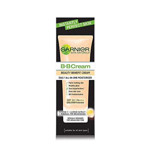 Garnier Skin Naturals BB Cream, (Pack of 2) 30 gm + 30 gm, Beige