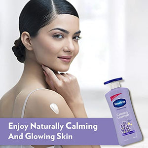 Vaseline Intensive Care Calming Lavender Body Lotion, With 100% Pure Lavender Extracts, Non-Greasy Formula, 400 ml