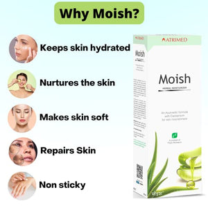 Atrimed Moish Herbal Moisturizer for skin nourishment