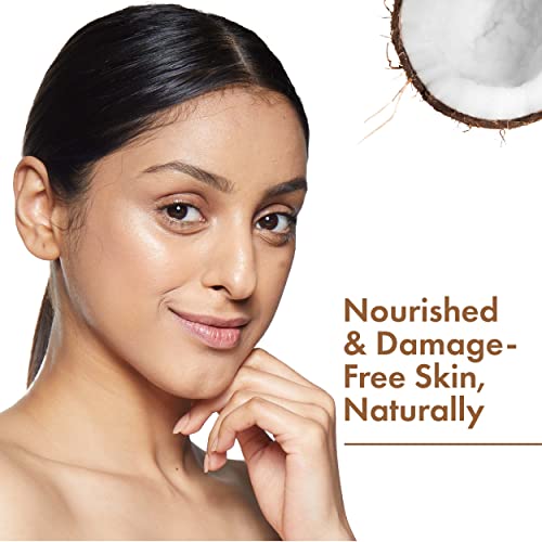 Good Vibes Coconut Nourishing Sunscreen Lotion SPF 30 (110 ml) | Sun Protection For All Skin Types | With Lime & Rosemary Leaf Oil | Soothing, De-Tanning | Vegan, No Parabens, Mineral Oil & Silicones