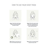 Solimo Face Sheet Mask, Matcha