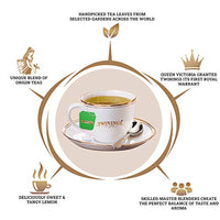 Twinings Green Tea & Lemon, 100 Teabags, Green Tea, Deliciously Sweet & Tangy Lemon