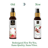 Good Vibes Rosehip Clarifying Toner 200 ml, Anti Ageing Hydrating Light Weight Moisturizing Revitalising Spray Toner for Face and Skin, Natural, No Alcohol, Parabens & Sulphates, No Animal Testing