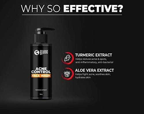 Beardo Acne Control Face Wash for Men, 100gm | Facewash For Men | Proudly Made In India