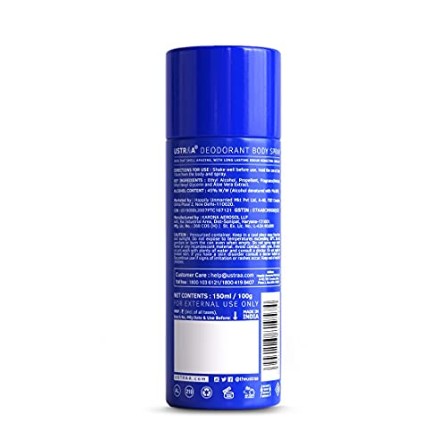 Ustraa Deodorant Blue150ml