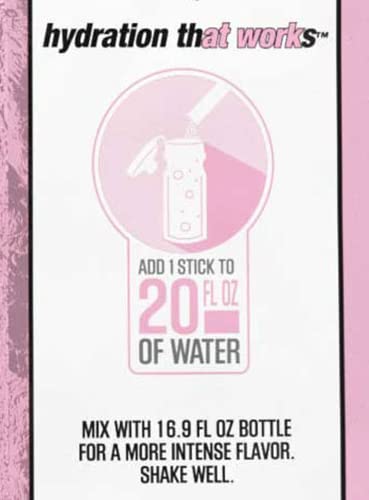 Sqwincher Zero Qwik Stik Sugar Free, Strawberry Lemonade, .11 0z (Pack of 50)