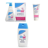 SebaMed BABY TRAVEL PACK (Shampoo, BABY WASH, Baby Cream) 50ml pack