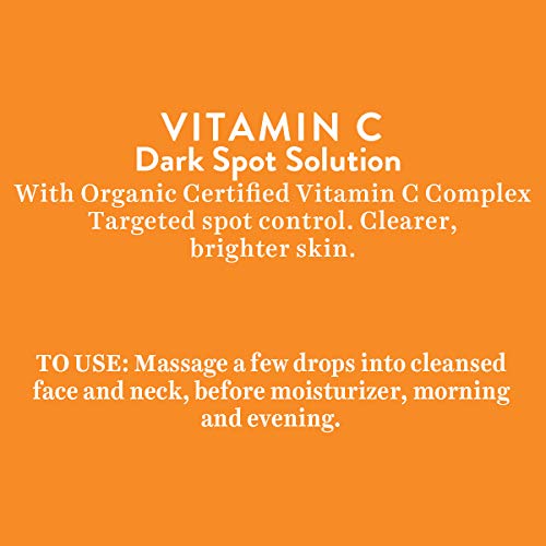 Biotique Vitamin C Dark Spot Solution Serum 30ml | Brightening, Radiant Skin, Reduce Pigmentation |All Skin Tone | SLS & Paraben Free