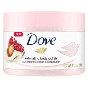 Dove Exfoliating Pomegranate and Shea Polish Body Scrub (10.5 Oz)