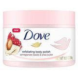 Dove Exfoliating Pomegranate and Shea Polish Body Scrub (10.5 Oz)