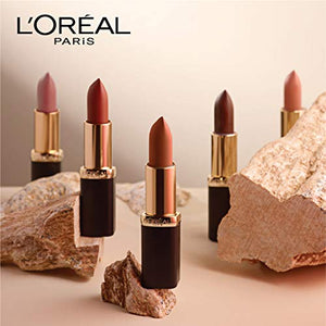L'Oreal Paris Color Riche Moist Matte Lipstick, 248 Flatter Me Nude, 3.7g