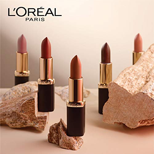 L'Oreal Paris Color Riche Moist Matte Lipstick, 248 Flatter Me Nude, 3.7g