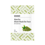 Solimo Face Sheet Mask, Matcha