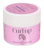 Curl Up Intense Hydrating Hair Mask - Deep conditioner for Curly Hair - Sulphate Paraben And Silicone Free - 200g