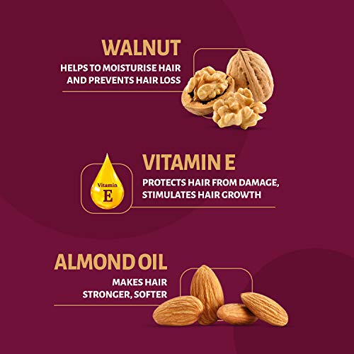 Hair & Care Dry Fruit Oil with Walnut and Almond, 500 ml (Non-Sticky Hair Oil)