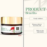 Good Vibes Skin Tightening Scrub, Rose & Geranium (100 G)