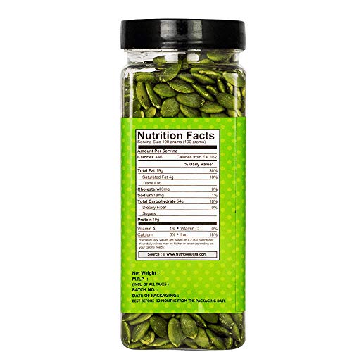 WONDERLAND FOODS (DEVICE) Roasted Jumbo Pumpkin Seed -200 g