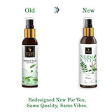 Good Vibes Neem & Tulsi Glow Toner 120 ml, Hydrating Light Weight Face Spray Toner for Acne Prone Skin, Suited for All Skin Types, Natural, No Alcohol, Parabens & Sulphates, No Animal Testing