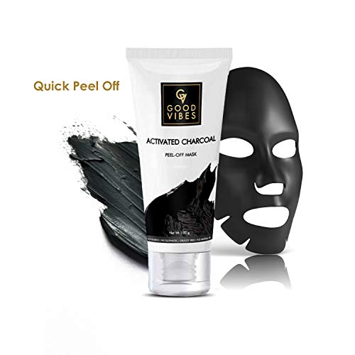 Good Vibes Skin Care Combo - Activated Charcoal Peel Off Mask (100 g) and Chamomile Soothing Sheet Mask (20 ml)