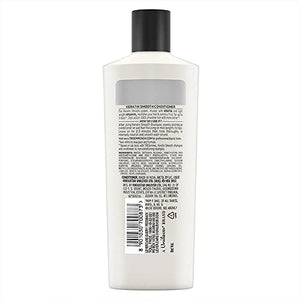 TRESemme Keratin Smooth Conditioner 190 ml, With Keratin & Argan Oil for Straight, Shiny Hair - Nourishes Dry Hair & Controls Frizz, For Men & Women