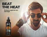 Beardo Max Sunscreen Spray SPF-50 P+++ for Indian men, 50ml | Non-greasy Sunscreen | Suitable for Oily, Acne Prone Skin | Oil Free Sunscreen