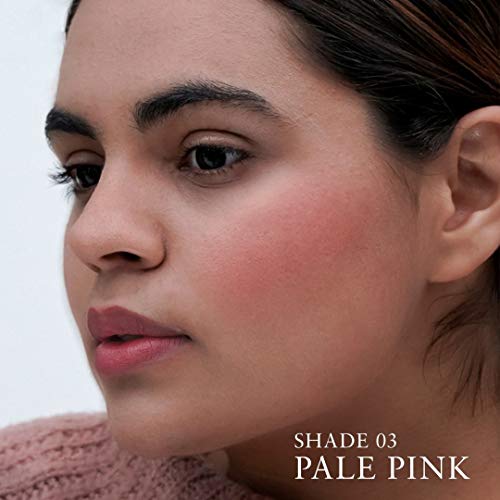 Just Herbs Ayurvedic, Natural Lip & Cheek Tint, Blush For Women- Sls, Chemical & Paraben Free - 03 Pale Pink (Creamy Matte)