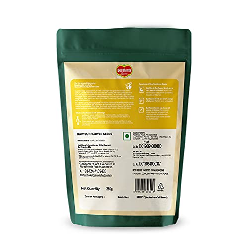 Del Monte Raw Sunflower Seeds Pouch, 250 g