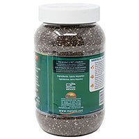 Metztli Chia Seeds, Superfood, Source of Fiber, Gluten-Free, Sugar-Free, Sodium-Free, 13 Oz, Jar