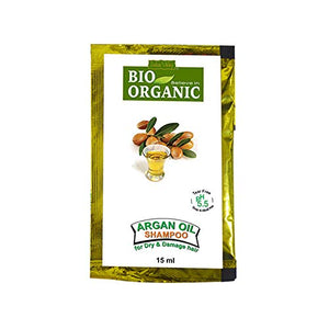 INDUS VALLEY Argan Oil 5 Sachets And CP Shampoo 5 Sachets Combo-Pack of 10 Sachets (15ml x 10=150ml)