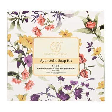 KHADI NATURAL Soap Kit (Set of 6)