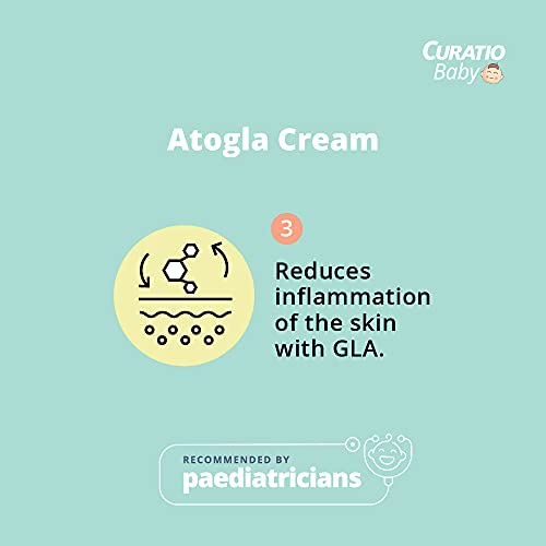 Atogla Baby Cream | For Soft Skin | Recommended by Doctors | Protects Against Rashes and Prevents Skin Irritation, 100g