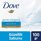 Dove Gentle Exfoliating, 100 g, White (Set of 3)