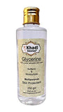 KHADI Omorose Pure and Unscented Liquid Glycerine For Soft And Moisturize Skin (250 g)