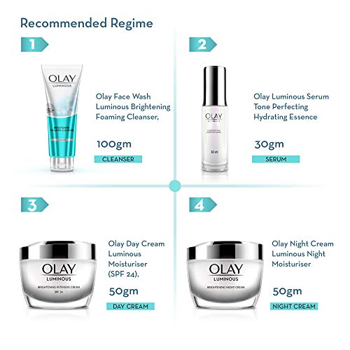 Olay Day Cream: Luminous Moisturiser (Spf 24), 50 g