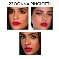 SUGAR Cosmetics Matte As Hell Crayon Lipstick22 Donna Pinciotti (Magenta Pink) Highly pigmented, Creamy Texture, Long lasting Matte Finish