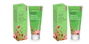 Aroma Magic Neem and Tea Tree Face Wash (Pack of 2)