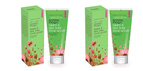 Aroma Magic Neem and Tea Tree Face Wash (Pack of 2)