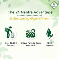 24 Mantra Organic Wholewheat Fusili Pasta, 0% Maida, 100% Wholewheat, 500g